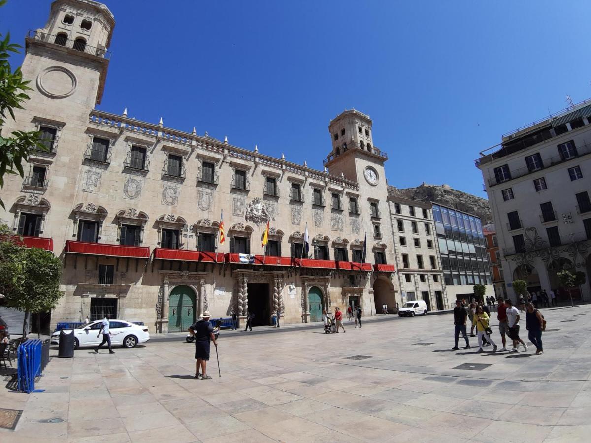 Apartamento Grande - Castillo Santa Barbara Alicante Extérieur photo